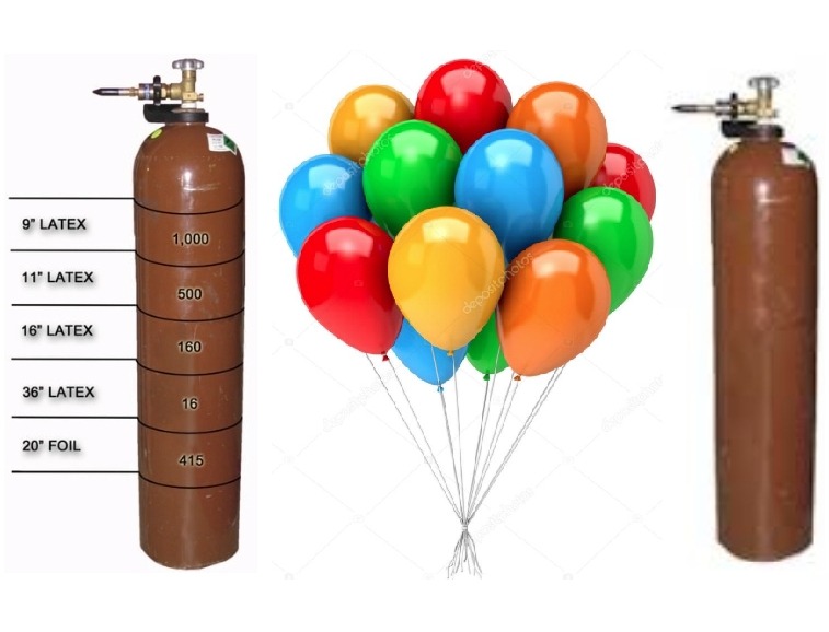 Ev Tipi Helyum Tüpü