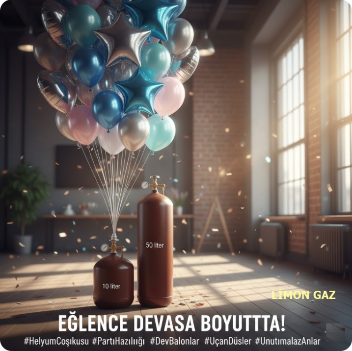 Manisa Helyum Tüpü Kiralama